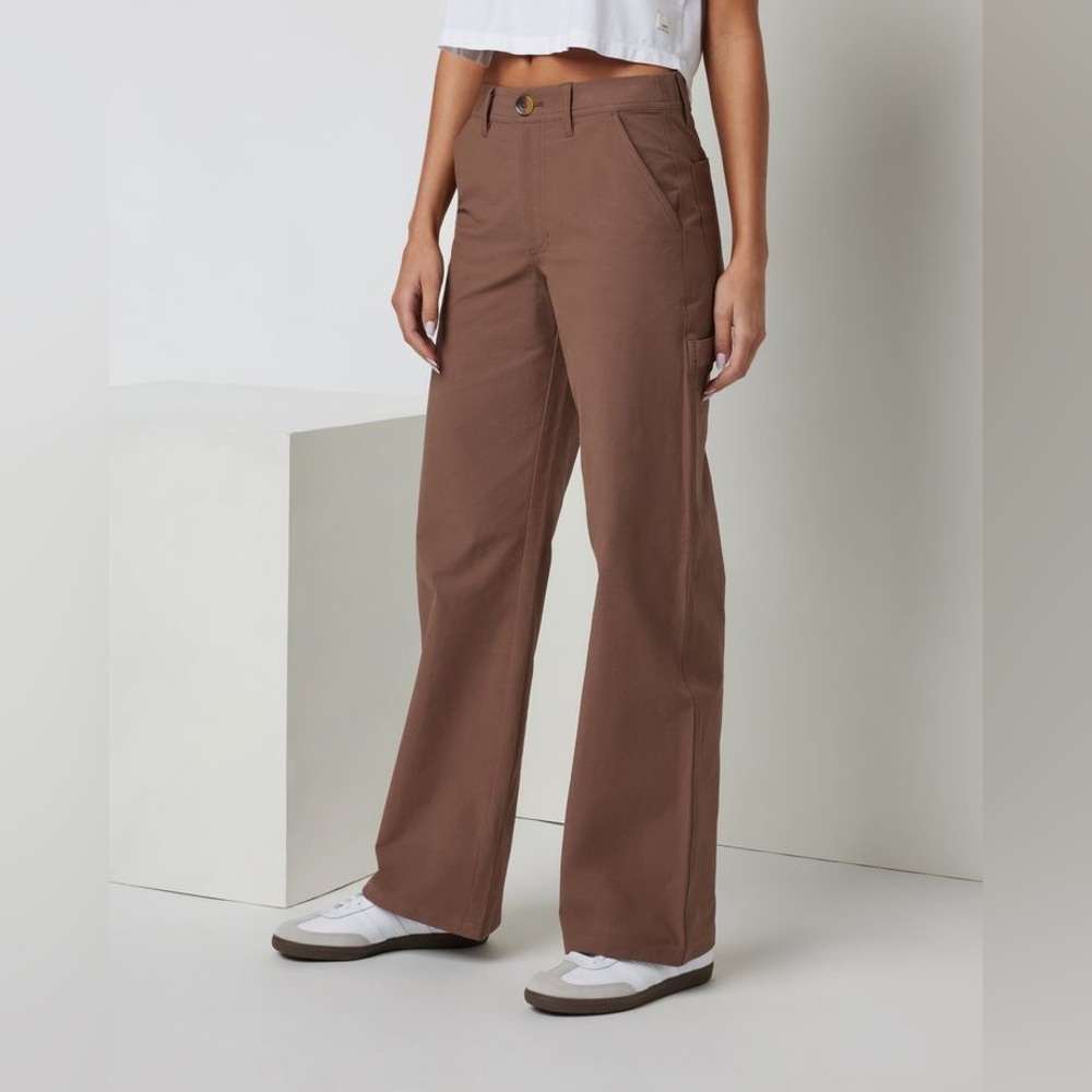 Vuori Brown Wide Leg Pants